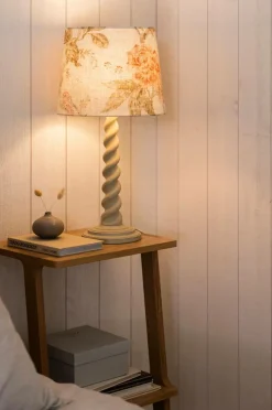 Alde & Lind Lampeskærm Alice D27 oval Flower