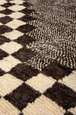 Bargi Uldtæppe Berber Chess 175x235 cm