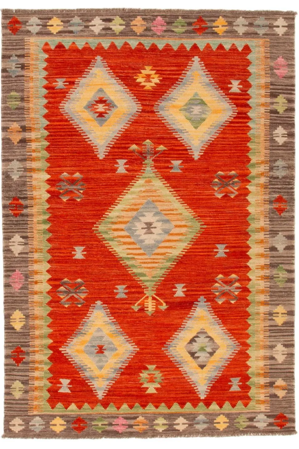 Bargi Uldtæppe Kelim Multi 173x250 cm