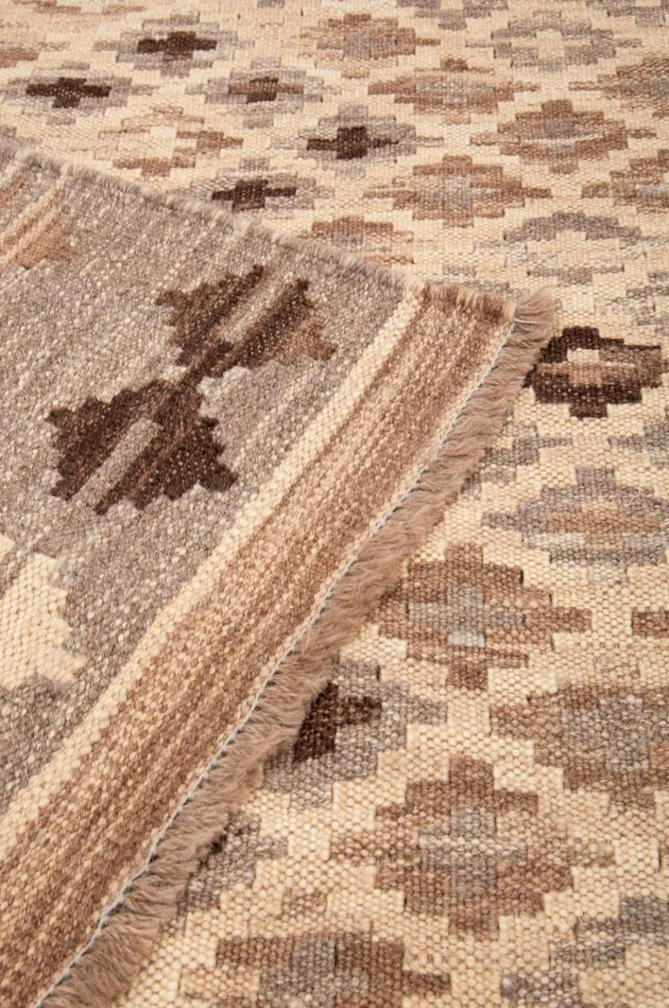 Bargi Uldtæppe Kilim Raw 180x224 cm