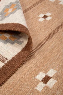 Bargi Uldtæppe Röllakan Beige 202x301