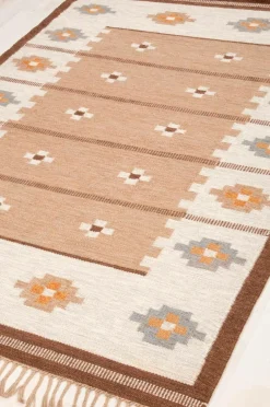 Bargi Uldtæppe Röllakan Beige 202x301