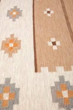 Bargi Uldtæppe Röllakan Beige 202x301