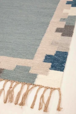 Bargi Uldtæppe Röllakan B R 309 Blå 200x300