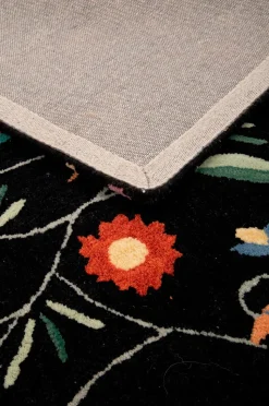 Bargi Woolcarpet Botanica Sort 170x230