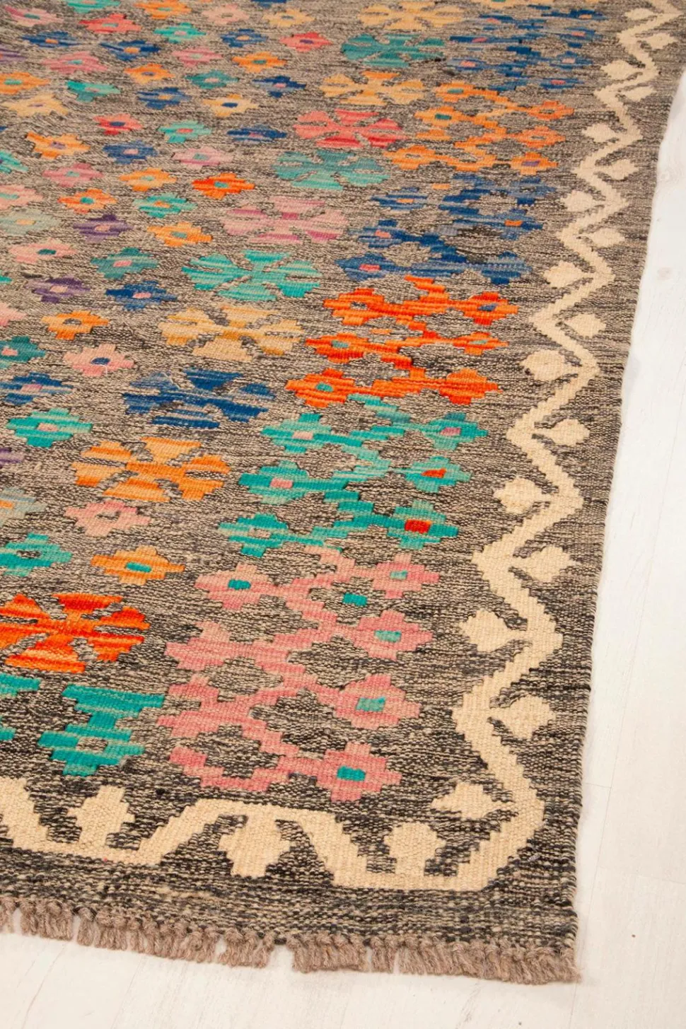 Bargi Woolcarpet Kilim Multi 247x340 cm