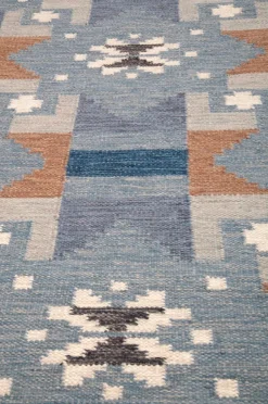 Bargi Woolcarpet Röllakan D R 307 Blue 202x303
