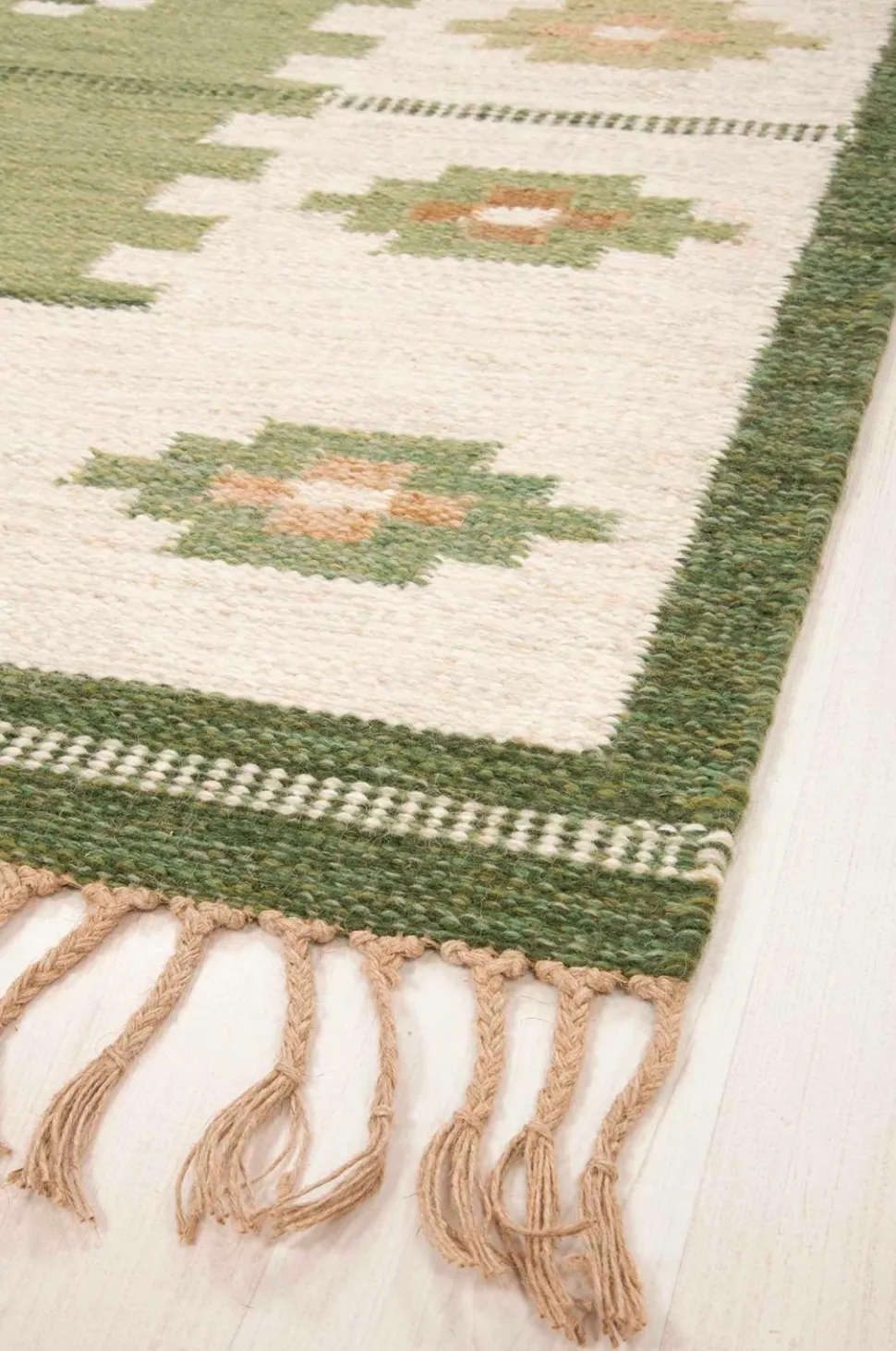 Bargi Woolcarpet Röllakan Grøn 199x302