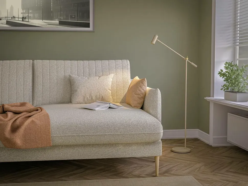 Belid Gulvlampe Cato højde 100-143cm cm dæmpbar