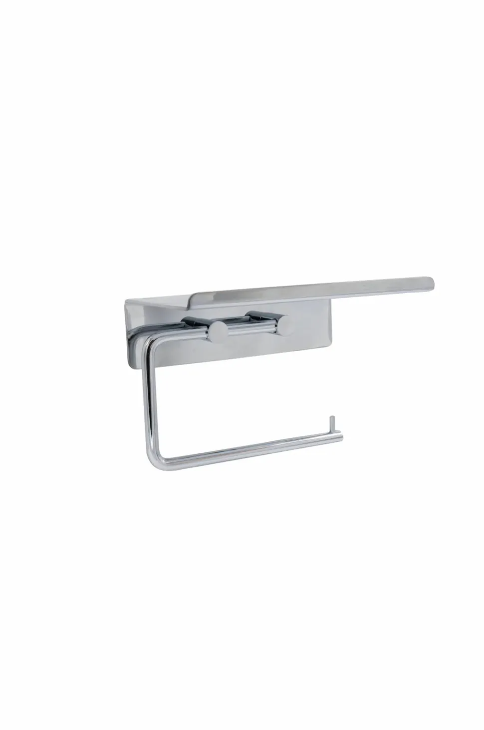 Beslag Design Base - Toiletpapirholder med hylde