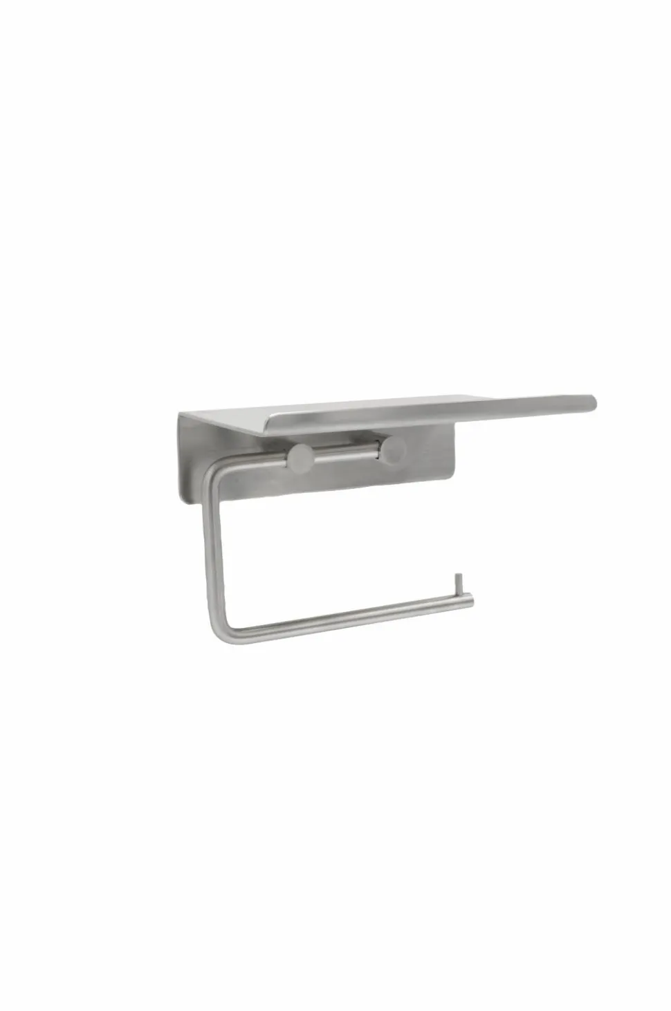 Beslag Design Base - Toiletpapirholder med hylde