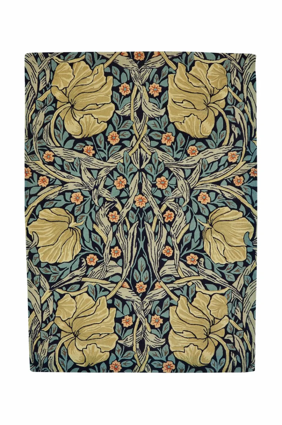 Brink & Campman Uldtæppe Pimpernel Indigo