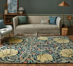 Brink & Campman Uldtæppe Pimpernel Indigo