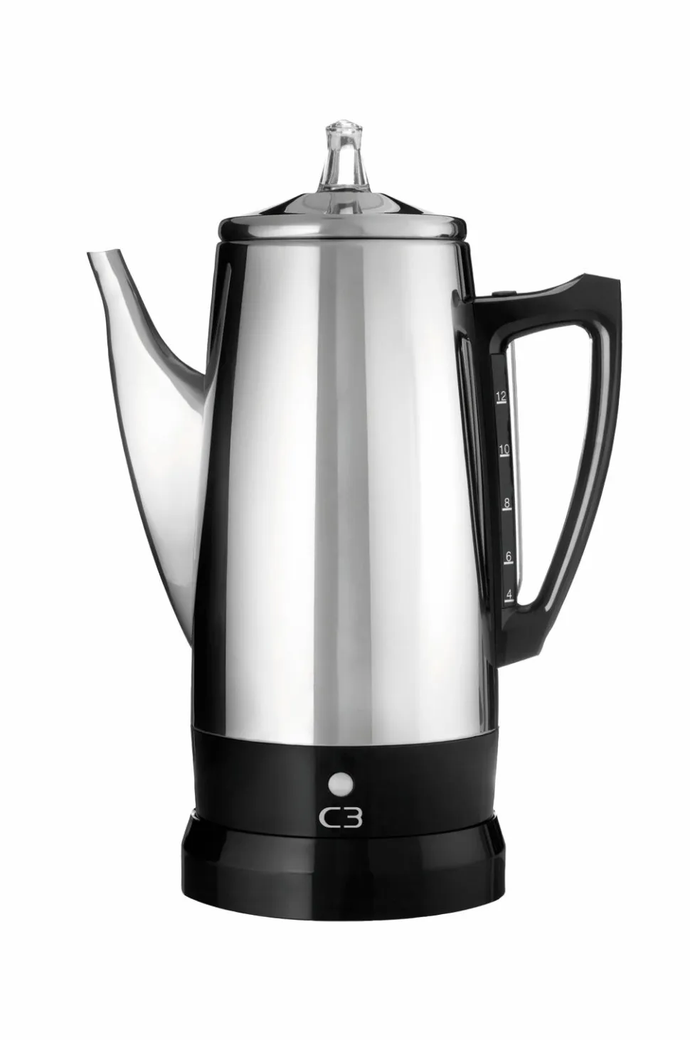 C3 Perkolator Rustfri stål 12kp