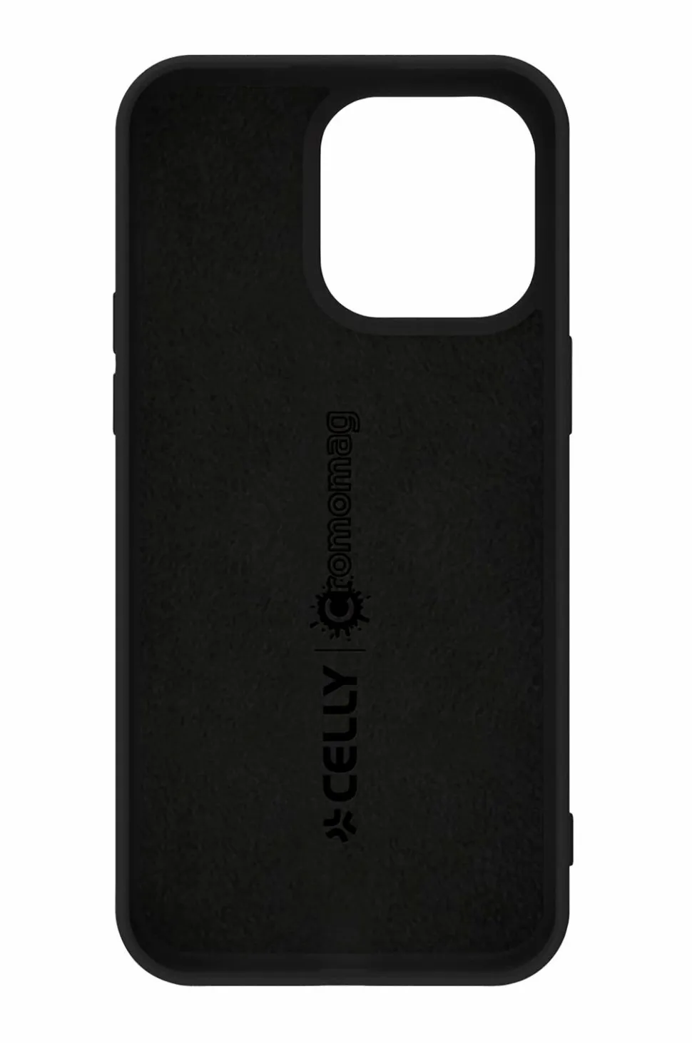 Celly Telefonskal Cromomag Magnetic Soft Rubber Case MagSafe iPhone 15 Pro