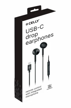 Celly UP1300 Stereoheadset Drop USB-C
