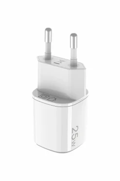 Celly Usb-oplader Gan 1 x Usb-a + 1 x Usb-c PD 25w