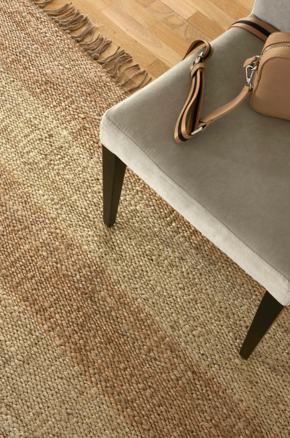Classic Collection Jute-tæppe Stripes