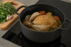 Combekk Støbejernsgryde 24 cm sort