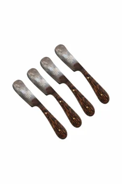 Culinary Concepts London Coconut Wood Sæt med fire smørknive/spredere