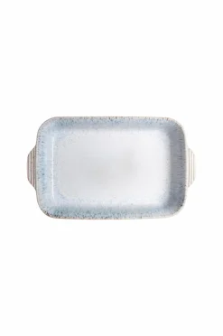Denby Ovnfad Kiln Blue stort rektangulært