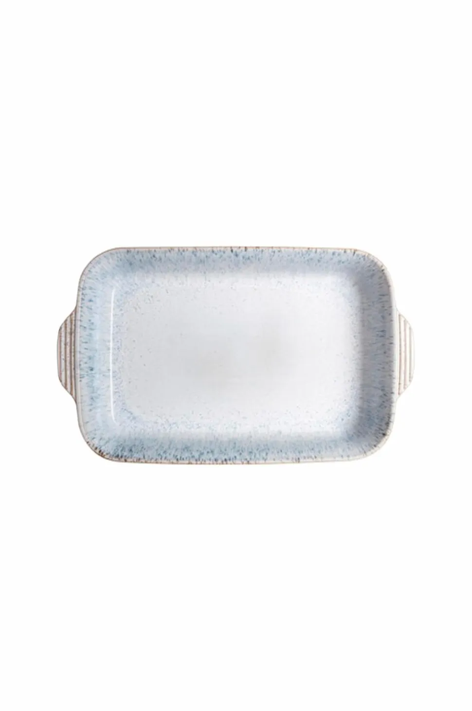 Denby Ovnfad Kiln Blue stort rektangulært
