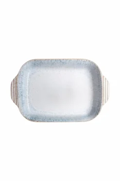 Denby Ovnfad Kiln Blue lille rektangulær