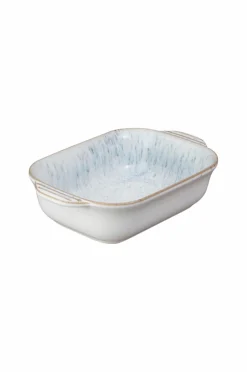 Denby Ovnfad Kiln Blue lille rektangulær