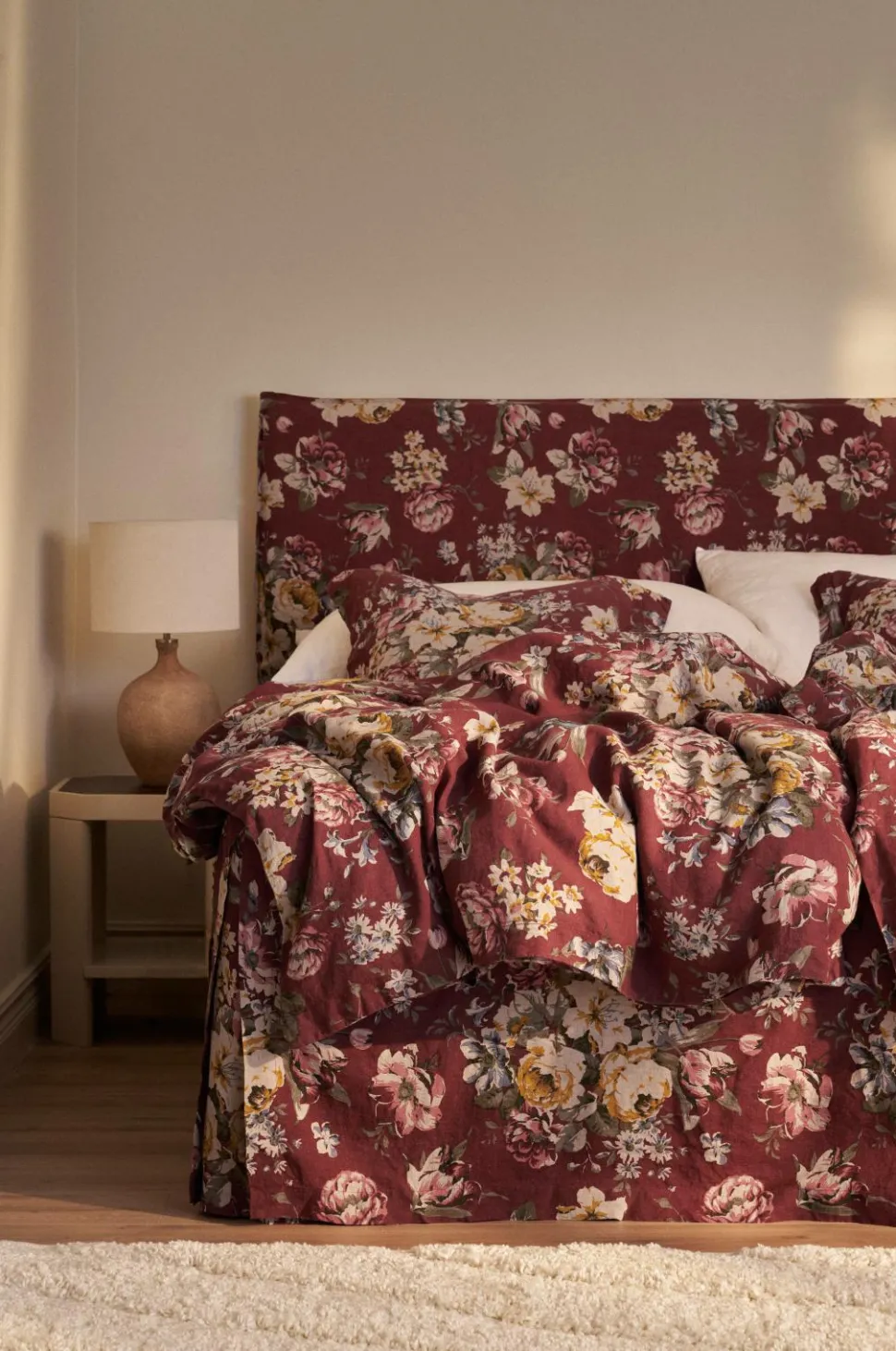 Ellos Home Betræk til hovedgærde Candice Rose Headboardcover