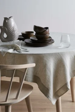 Ellos Home Dug Malva i 100% hør 140x140 cm