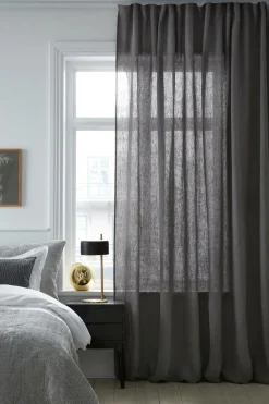 Ellos Home Gardinlængde med rynkebånd Pembroke Wide i hør, 1-stk