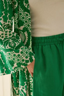 Ellos Home Kimono Juliett Medallion i vasket bomuld