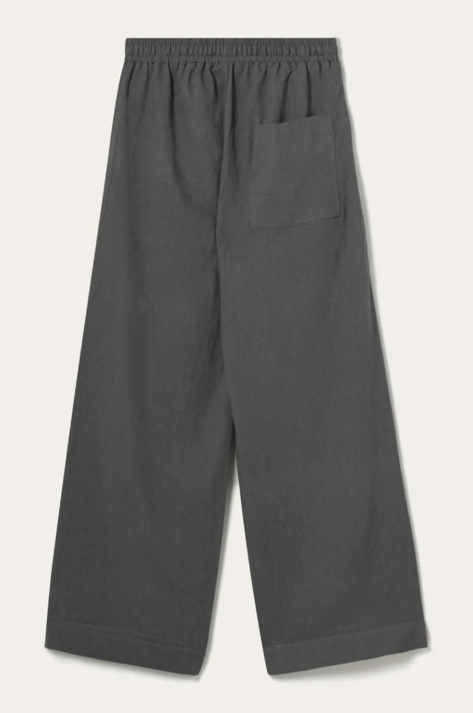 Ellos Home Natbukser Pyjama Pant Elly i genanvendt halvlinned