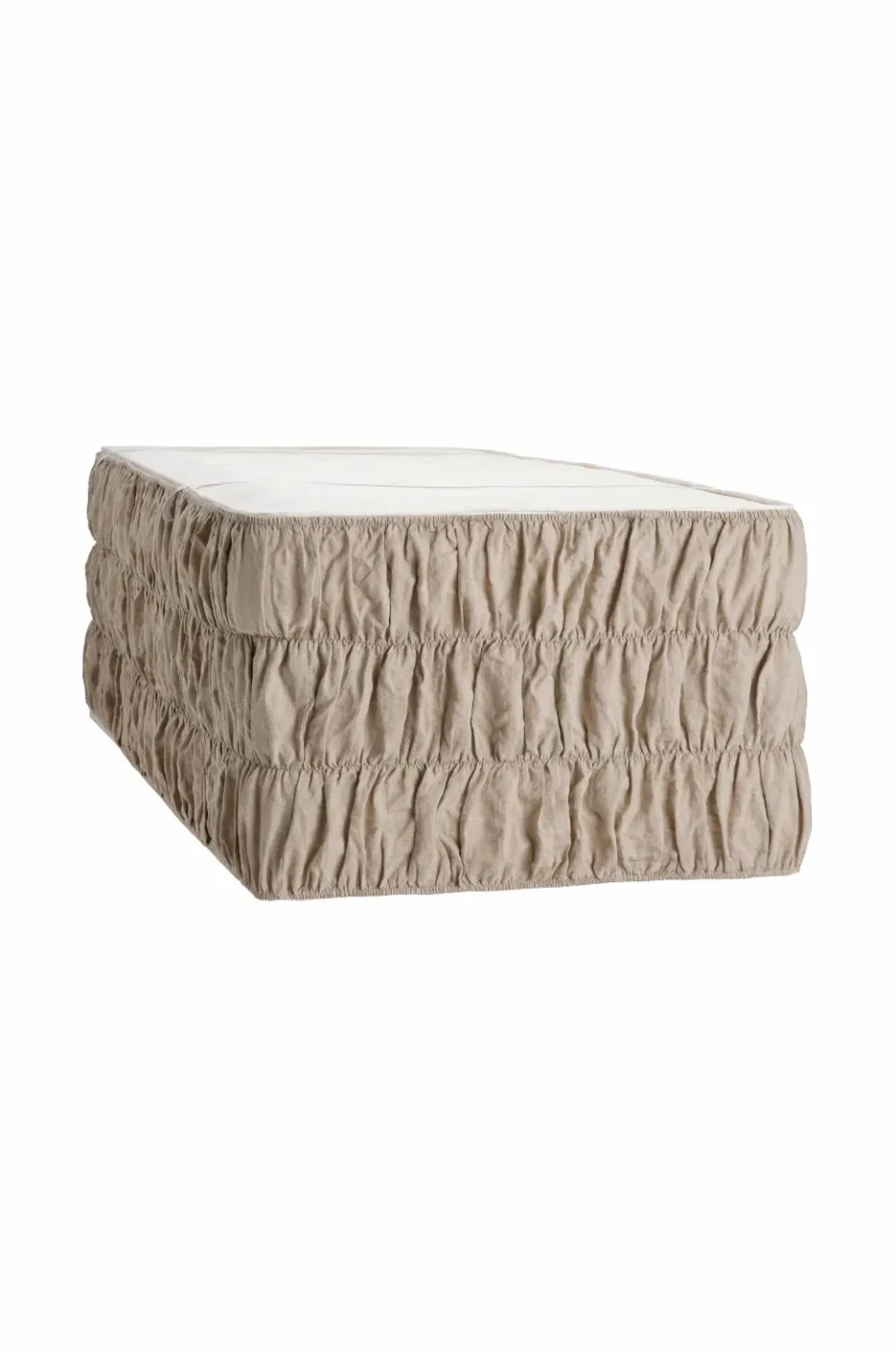 Ellos Home Polstring af seng Candice Elastic 60 cm i hør