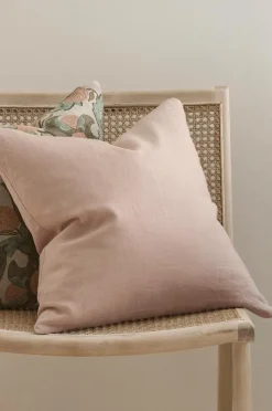 Ellos Home Pudebetræk Candice Zip i vasket hør 50x50 cm