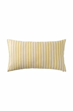 Ellos Home Pudebetræk Elly Classic Stripe i genanvendt halvlinned