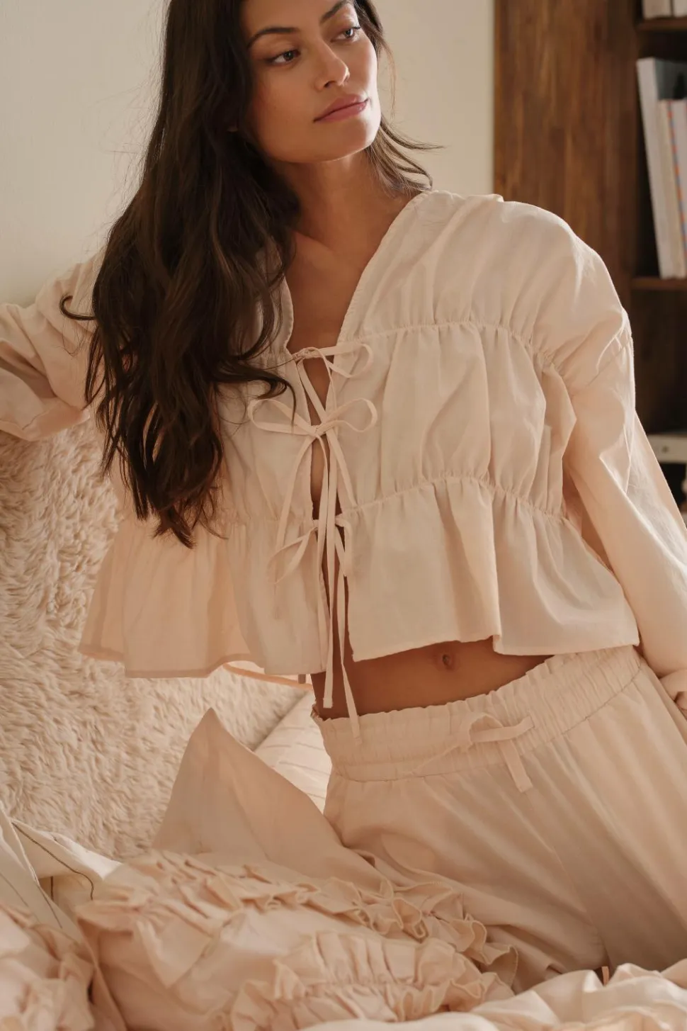 Ellos Home Pyjamasskjorte Juliette