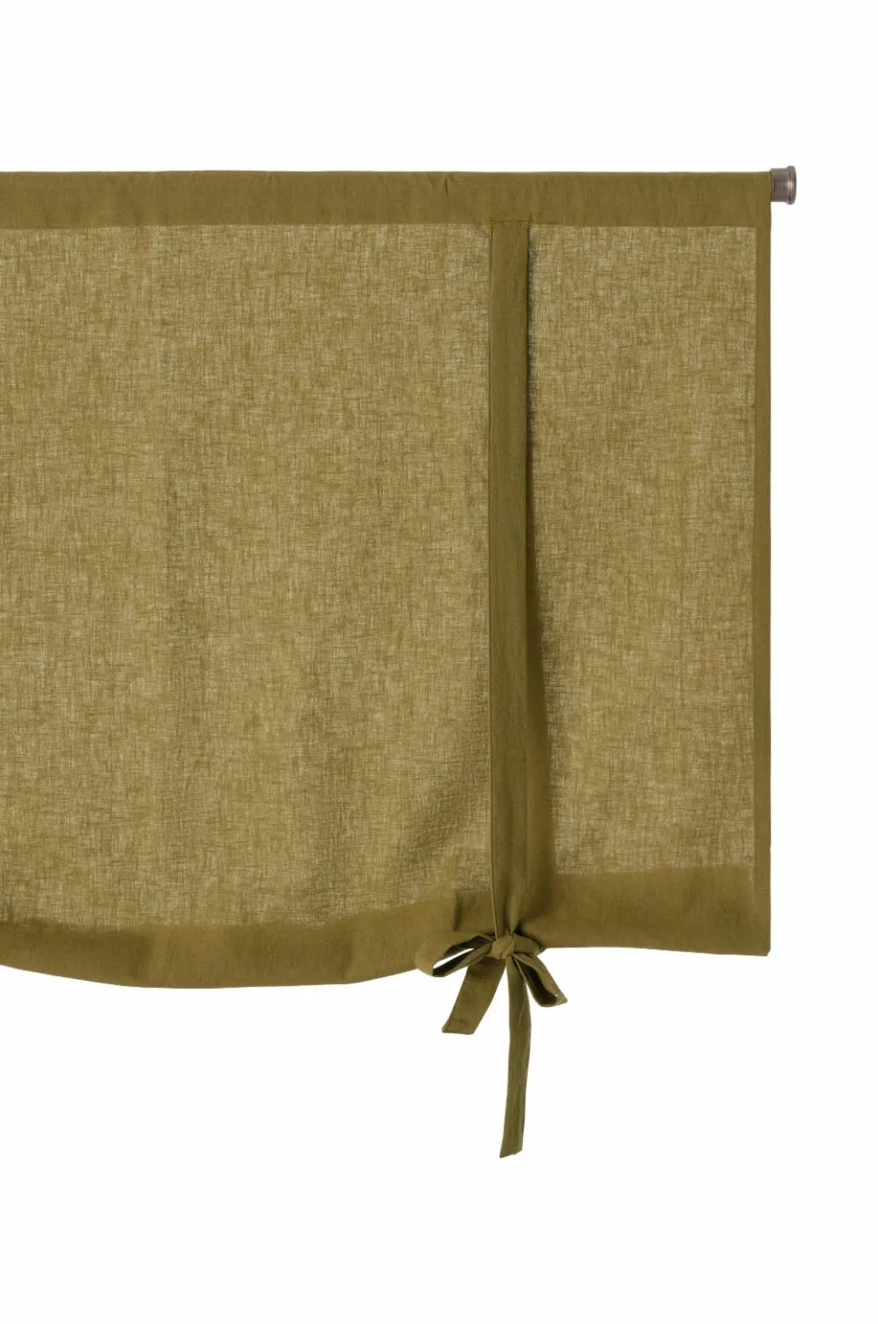 Ellos Home Roll up-gardin Elly i genanvendt halvlinned