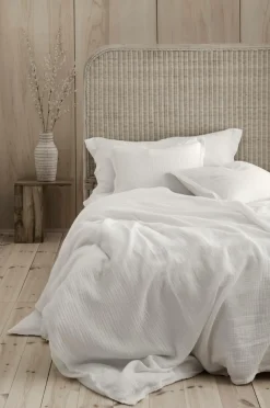 Ellos Home Sengesæt Candela i muslin, 2 eller 3 dele