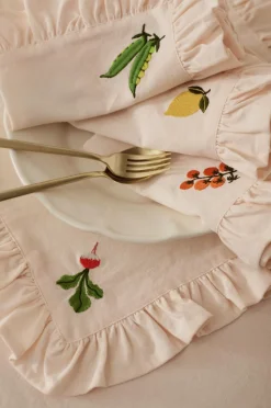 Ellos Home Servietter Lovisa Embrodery 4-pak