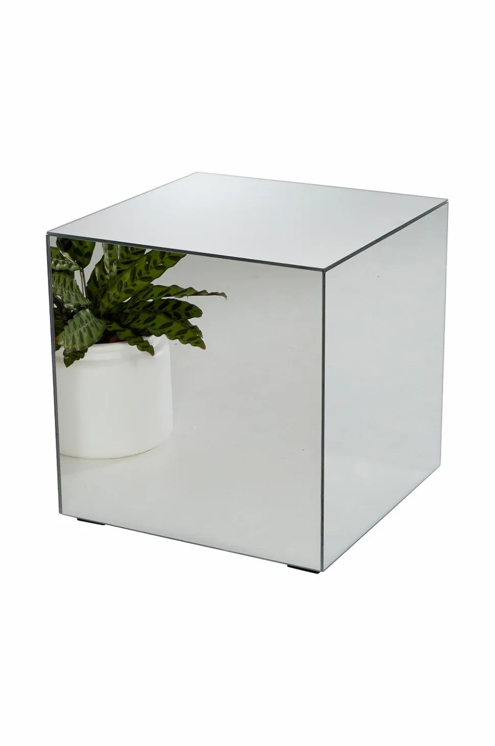 Ellos Home Sidebord Kube med spejlglas