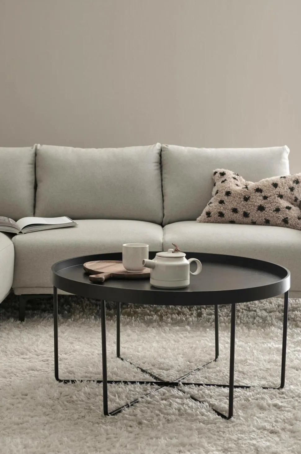 Ellos Home Sofabord Telvin Ø 78,5 cm