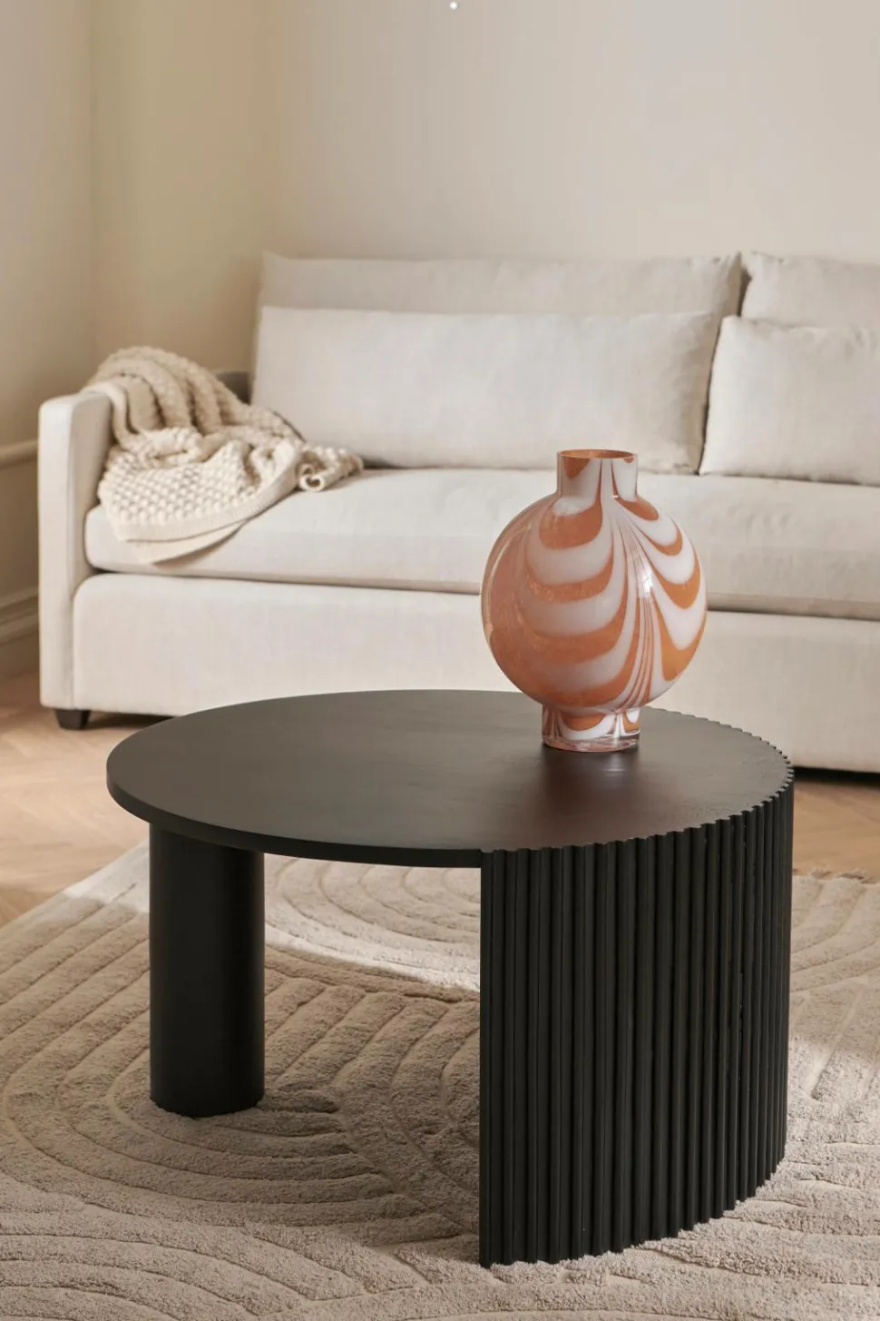 Ellos Home Sofabord Bisselina diameter 80 cm
