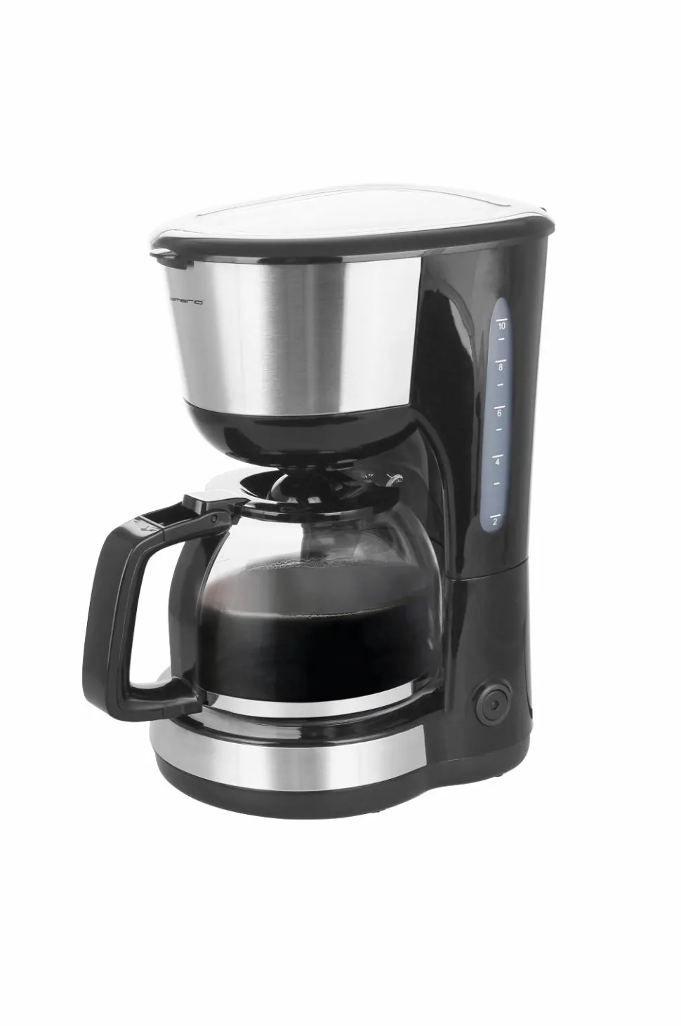 Emerio Kaffemaskine 1000Watt 1,25 l rustfri