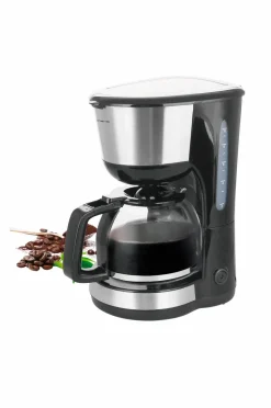Emerio Kaffemaskine 1000Watt 1,25 l rustfri