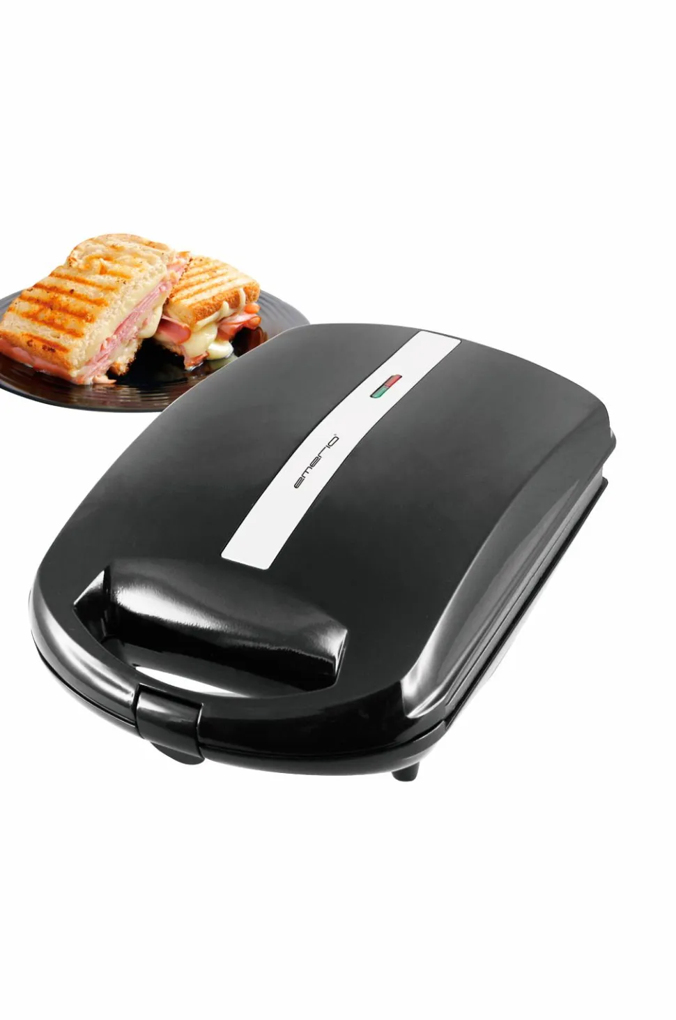 Emerio Sandwichtoaster, 4 skiver XXL
