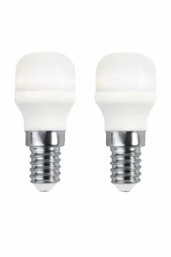 Globen Lighting Pære E14 LED Pære Mat 1,5W 2-pak