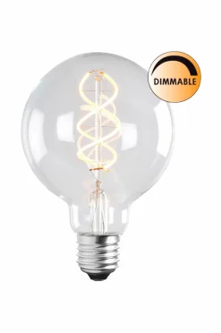 Globen Lighting Pære LED Soft Filament Dæmpbar Klar 100 mm