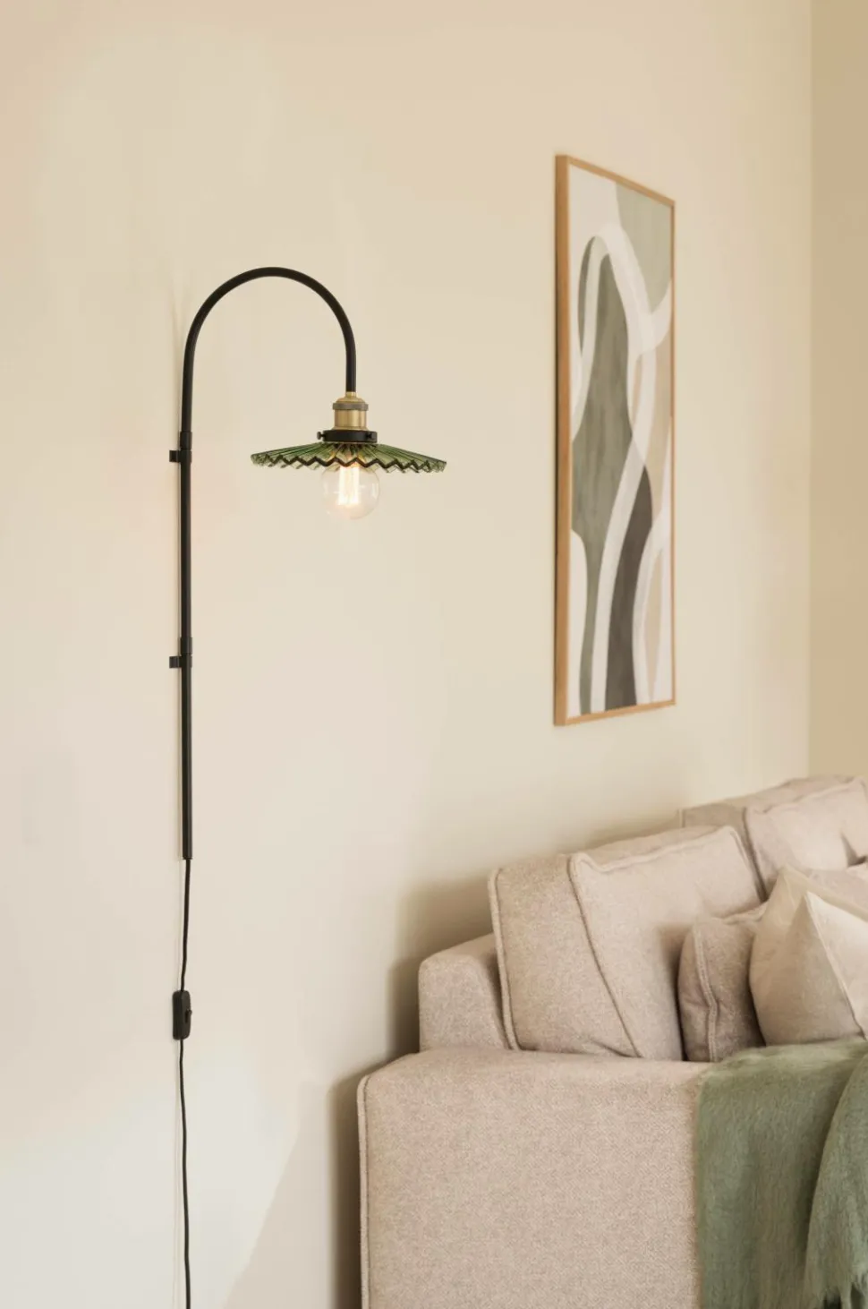 Globen Lighting Væglampe Cobbler 75