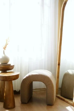 Hanah Home Pouffe-Cookie